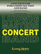 Concerto for Percussion Section and Band Concert Band sheet music cover